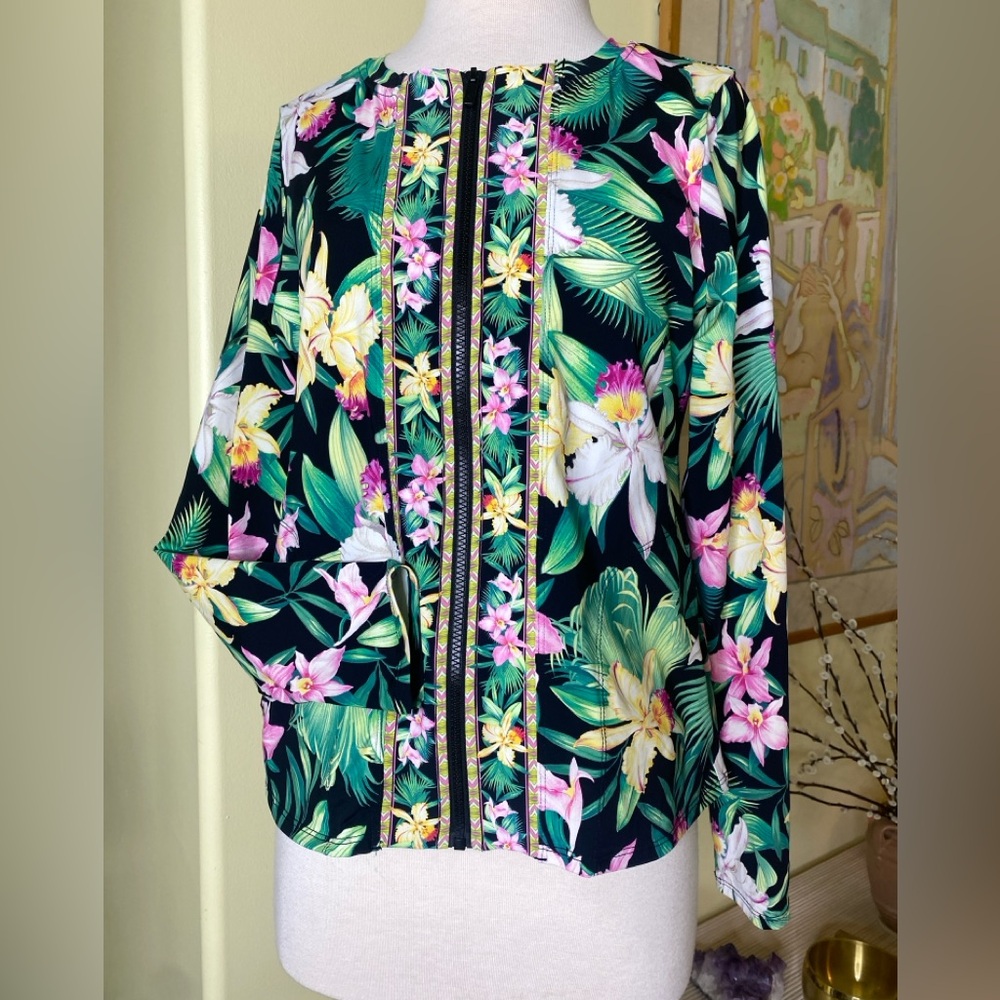 Tommy Bahama Tropical Zip-Up Jacket